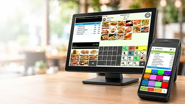 Tablet con datáfono DOJO