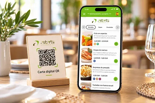 Carta digital en el móvil